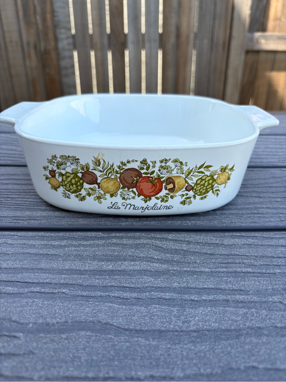 La Marjolaine Spice Of Life 2 QT Corning Ware A-2-B Casserole